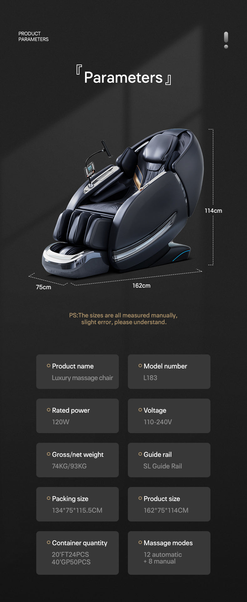The L183 Massaging Chair
